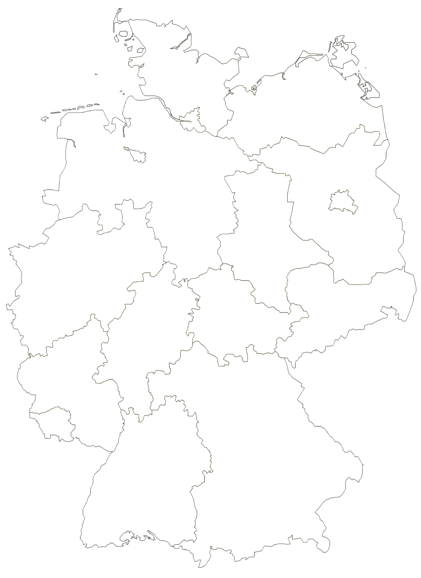 Deutschland Karte
